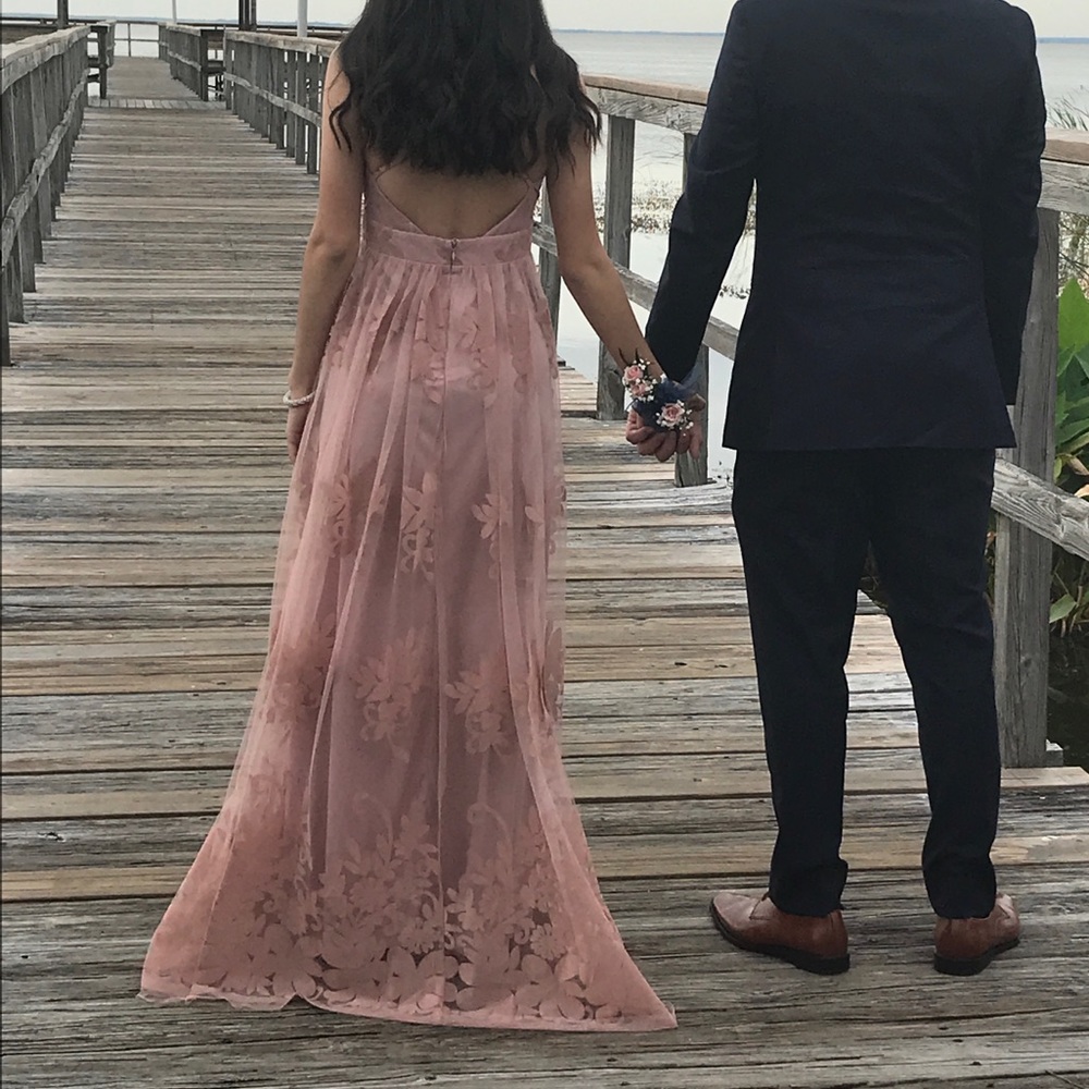 Pink Prom Dress - Picture 3 of 3